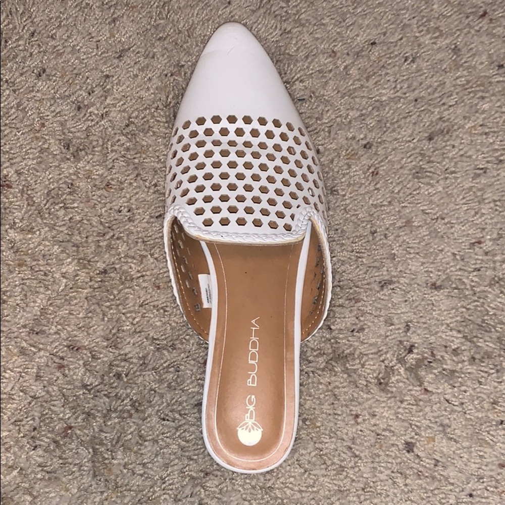 White loafers